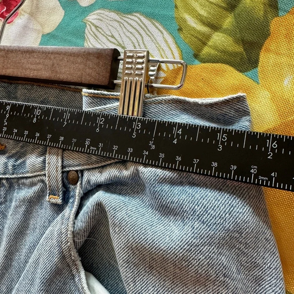 VTG Levi's 545 Jeans Mens 34x30 Light Blue Loose Fit Denim Workwear Y2K